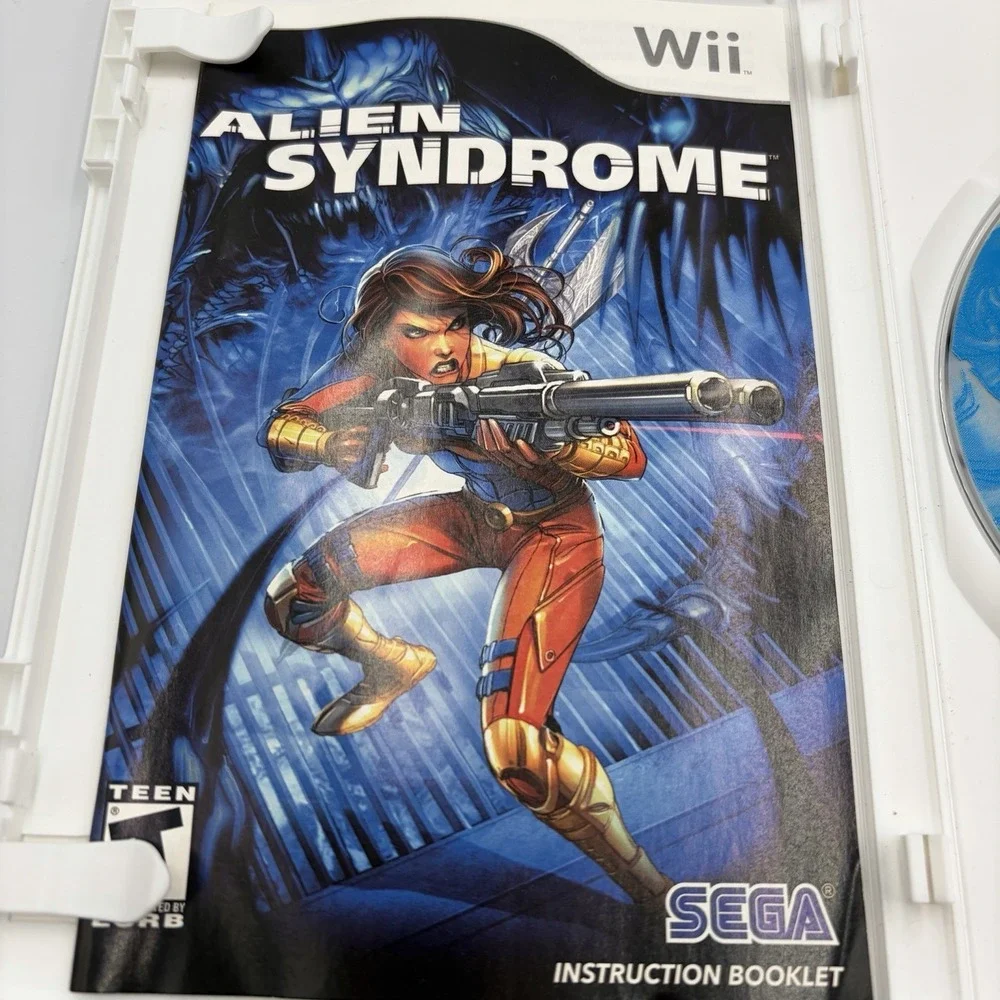 Alien Syndrome Nintendo Wii Complete CIB Tested Working